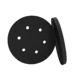 원형 중간 쿠션 스펀지 패드125mm（5인치）6홀 샌딩기 샌더기 전용 2pcs