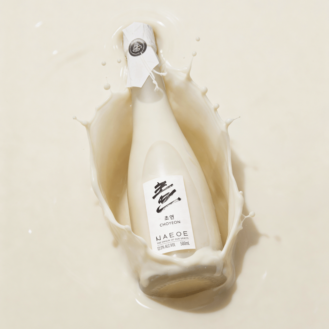 Naeoe Choyeon Takju (12% ABV, 375mL x 2 Bottles) Premium Takju from the Distillery