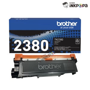 흑백레이저젯 복합기 MFC-L2700D 검정 정품토너 TN-2380 (브라더 2380)
