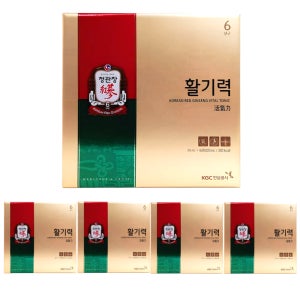 정관장 활기력 세트 20ml x 16개입 x 5박스 부모님 선물