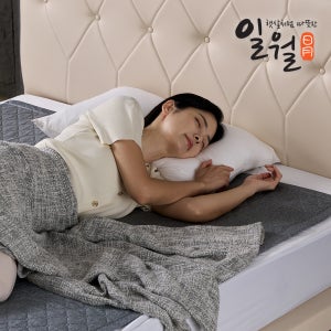 26년형 일월 카본 탄소매트 제이드 스퀘어 초절전형 워셔블 전기매트 전기요 싱글
