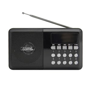 효도라디오소형 재난 미니 휴대용 FM 충전 USB MP3재생 외부스피커 라디오 YX974