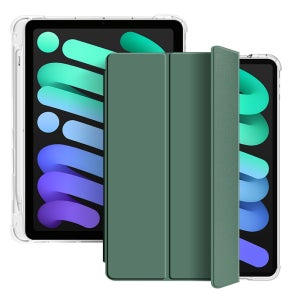 애플펜슬 수납 스마트커버 케이스 매트 딥그린, 아이패드 미니 6-7세대 21cm(8.3인치)