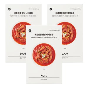 매콤탱글 팔당 낙지볶음 3개 세트 / 깊이 있는 매운맛 통통한 낙지