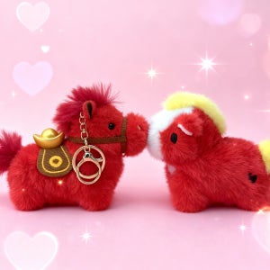 2026 붉은말의해 말키링 히링이 포링이 붉은말키링 출산선물