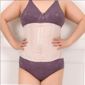 파워넷 꿀땡 복부 이중처리 허리 4cm밴드 보정니퍼 여성 쏘로사떼