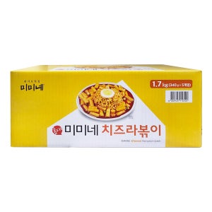 미미네 치즈라볶이 340g x 5개 / 트레이더스 떡볶이
