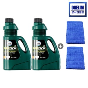 프로텍 엔진코팅제 500ml 2개입 엔진 마모방지 소리변화 연비개선 소음감소 승용차 화물차