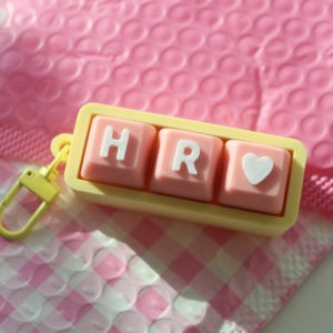 커스텀 키캡 키링 주문제작 굿즈 열쇠고리 딸깍이