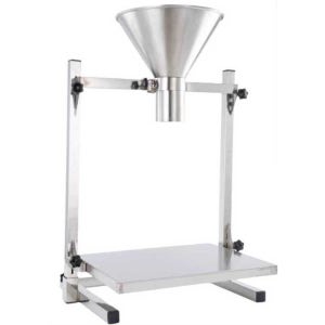 깔때기 거치대 주방 조리 편의 식재료 옮김 보조 홀더 6cm + 거치대