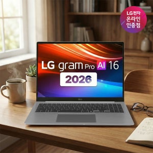 LG그램 Pro AI 2026 16ZD95U-GX5BK R5 대화면 사무용 노트북