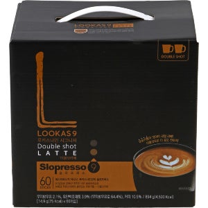 루카스 나인 더블샷 라떼 60T