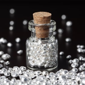 국산 순은 99.9% 그래뉼 은 실버 은테크 투자용 유리병 10g, 1개