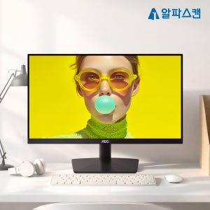 알파스캔 AOC 22B15HN 보더리스 100 시력보호 무결점 CCTV 사무용 보조 모니터