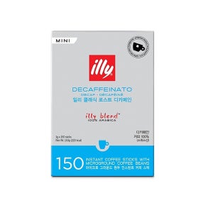 일리 디카페인 커피스틱 미니 150개입 아라비카100% 코스트코