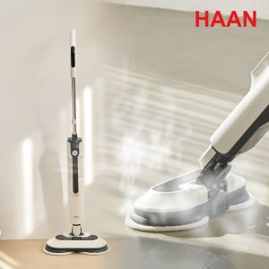 한경희 듀얼스핀 회전 물걸레 스팀청소기 고온살균 바닥청소 자동회전 HMS-D3010