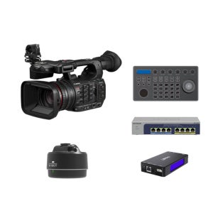 교회 라이브방송 4K 캠코더 lV 패키지 CANON XF605