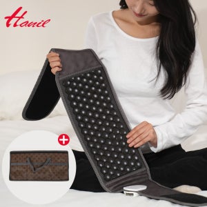 한일 게르마늄 허리 온열찜질기 원적외선 전기 배 복부 어깨 찜질기 허리벨트