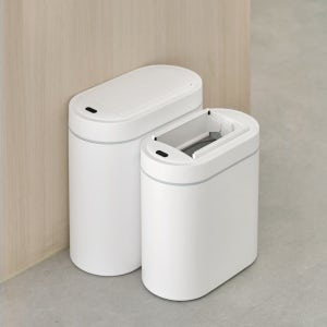 밀리 에어핏 양문형 자동 센서 휴지통 3종 7L+10L, 1개