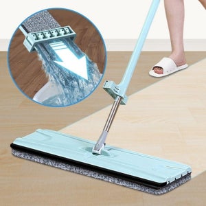 노터치 막대 걸레 거실 강당 바닥청소 물밀대