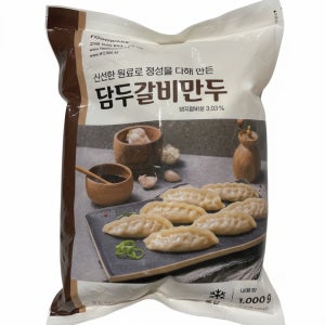 푸드웨이 담두 갈비만두 1kg 1개