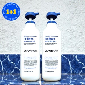 [1+1] 닥터포헤어 폴리젠 비듬 개선 각질케어 탈모 완화 샴푸 500ml 2개