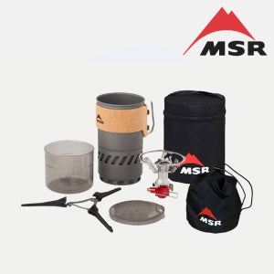 MSR 스위치 스토브 세트 백패킹 가스 버너 리액터 1L포트