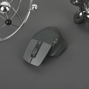 콕스 CEM30 서포트 오피스 저소음 버티컬 무선 마우스 그레이