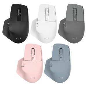 COX CEM30 서포트오피스 FREE 저소음 무선 마우스 핑크