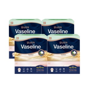 모나리자 천연펄프 바세린 로션티슈 3겹 150매 3입 4팩 무형광 무향 무색