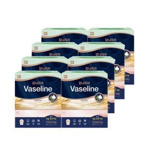 모나리자 천연펄프 바세린 로션티슈 3겹 150매 3입 8팩 무형광 무향 무색