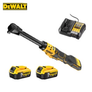 디월트 롱 라쳇 렌치 20V 1/2 DCF512E 5.0Ah, 배터리 2개