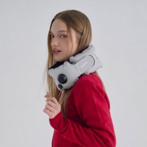 셀레어 에어펌프 넥필로우 PRO 가볍고 튼튼한 여행용 목쿠션 휴대용 비행기 기내용 목베개