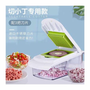 야채 깍둑 썰기 기계(3종 칼날 포함) 1 2절단[1정 1대정]