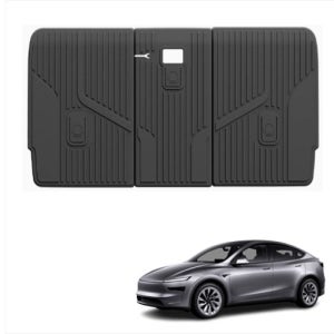 3W 에코라이너 TPE 카매트 3D 고무 바닥매트 테슬라 모델Y 주니퍼 2열 시트백 커버