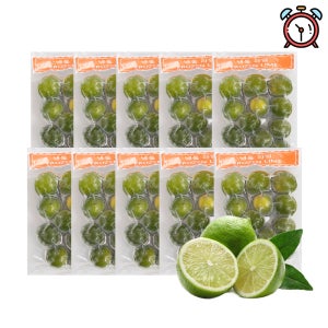 [유통기한 임박] 산들네이처 라임 냉동과일 열대과일 10kg (1kg x 10봉)