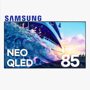 삼성 215CM(85인치) 2024년 최신형 Neo QLED UHD 4K 스마트 TV 85QN90 스탠드 기본설치