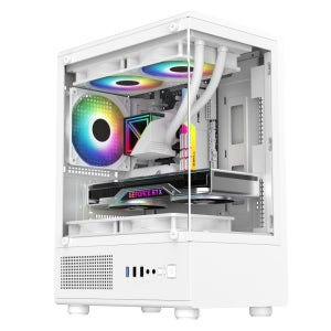 투민시스템 TM300 RGB 강화유리 어항케이스 (화이트)