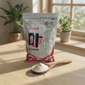 농협 안동 마 가루 100% 국산 참마 분말 스틱 식사대용 뮤신 쉐이크 500g, 1개