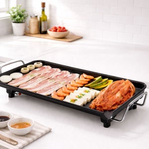 신일 전기그릴 와이드 특대형 그릴팬 후라이팬 고기불판 멀티팬 가정용