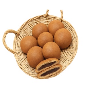 헬시프레제 단팥빵 100%통밀빵 80g, 10개입, 1개