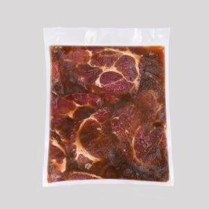 육일품 대용량 숯불양념 돼지목살구이 3kg 업소용 돼지갈비맛