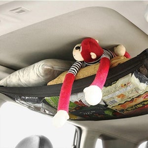 차량용 천장 그물망 수납 포켓 차박 캠핑 보관망 용품 주머니 수납망 네트 자동차용