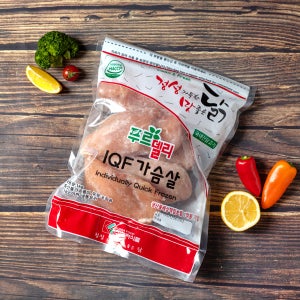 푸르델리 IQF 냉동 생닭가슴살(1kg) 5팩
