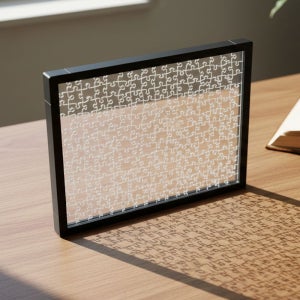 네스트 아크릴 퍼즐 투명 직소퍼즐 액자포함 208피스