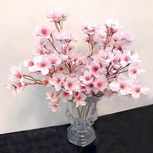 인테리어 조화 1송이 생화같은 벚꽃 인조 여자 꽃