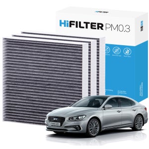 2+1 하이필터 PM0.3 자동차 활성탄 에어컨필터 그랜저 IG HEV, 3개
