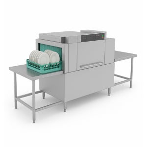 업소용 티앤티 대형 식기 식판세척기 랙컨베어 세척기 ST-R100G 1탱크 일반형