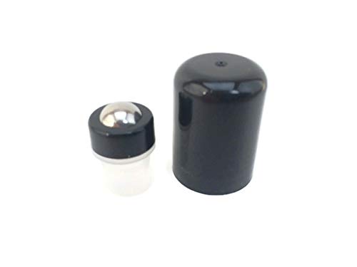 3부 스테인리스 스틸 롤러 탑 nu2013 12팩 캡 포함 11mm (0.425인치) 목구멍 <b>도테라</b> 영 리빙 및 기타 5ml 15ml 병 리바이브 10ml 누수 <b>방지</b> 8 Pack