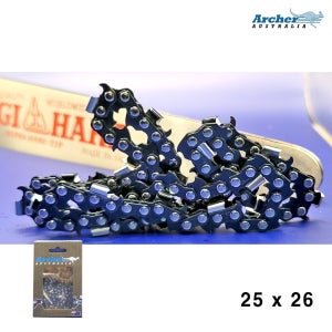 아쳐 체인톱날 25x26 8인치 가이드바 제노아 G2100T 전정톱 조각바 쪽바